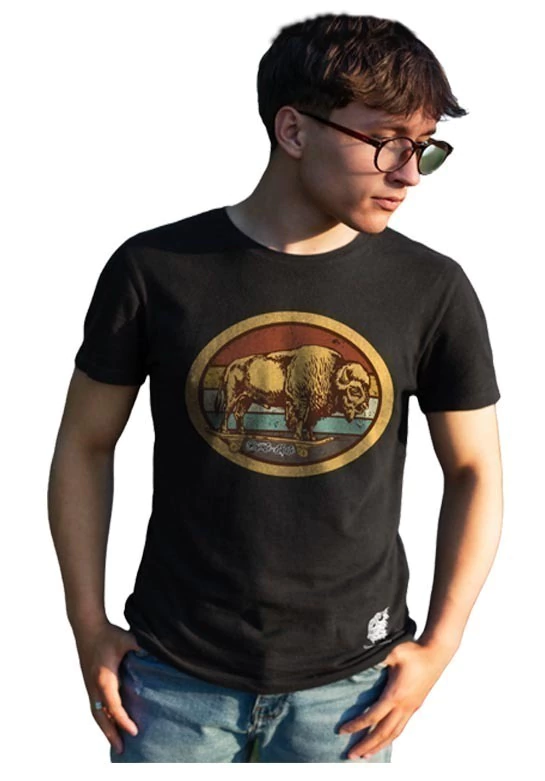 PLAYERA BISONTE SKATE