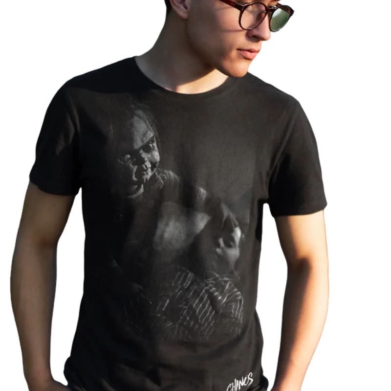 PLAYERA CHUCKY Y ANDY BARCLAY