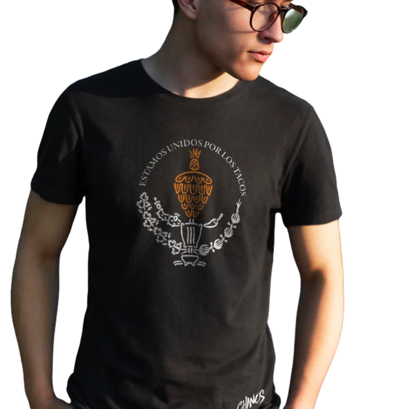 PLAYERA UNIDOS POR LOS TACOS